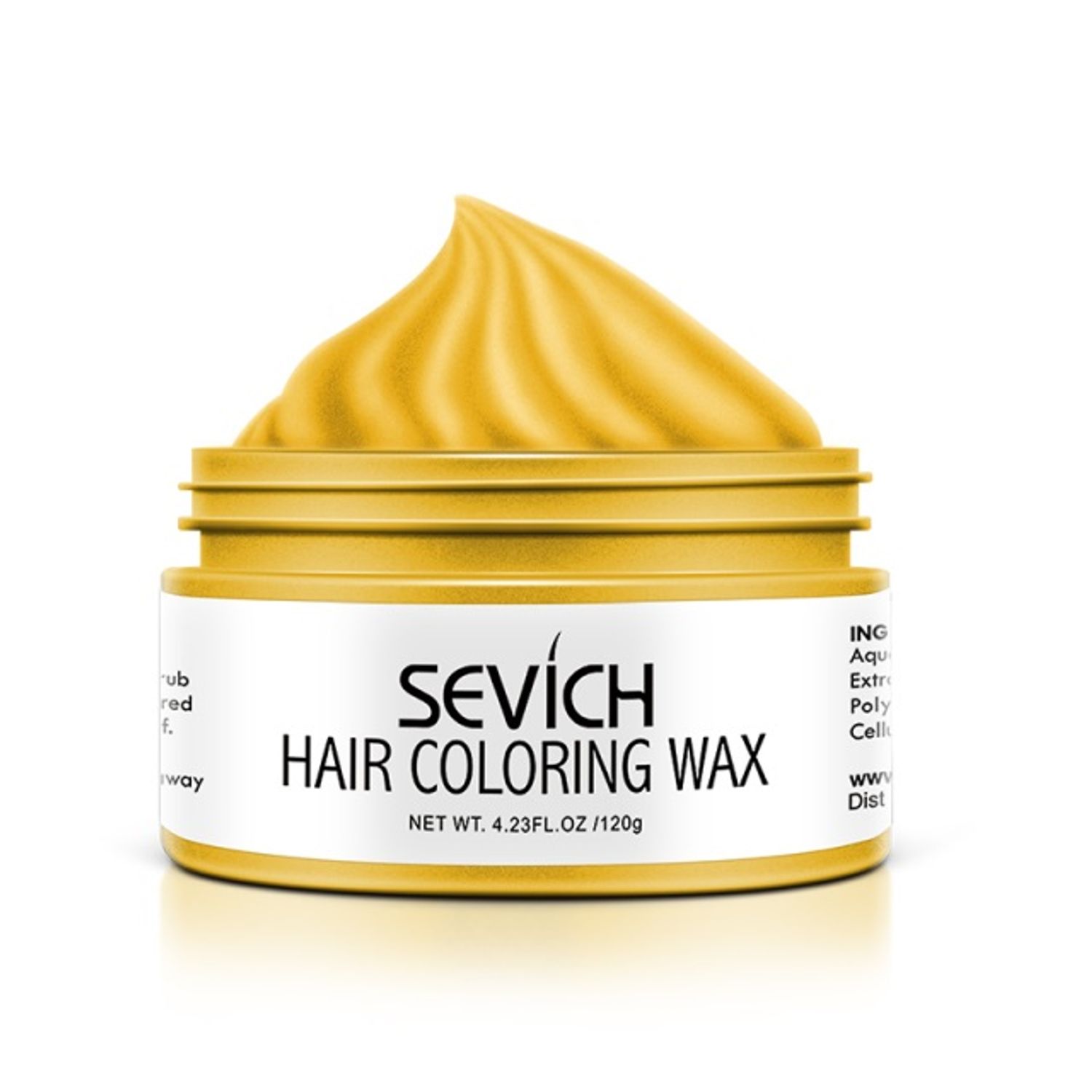 Ceara de par coloranta, Professional, Sevich, yellow, 120g fotografia produsului