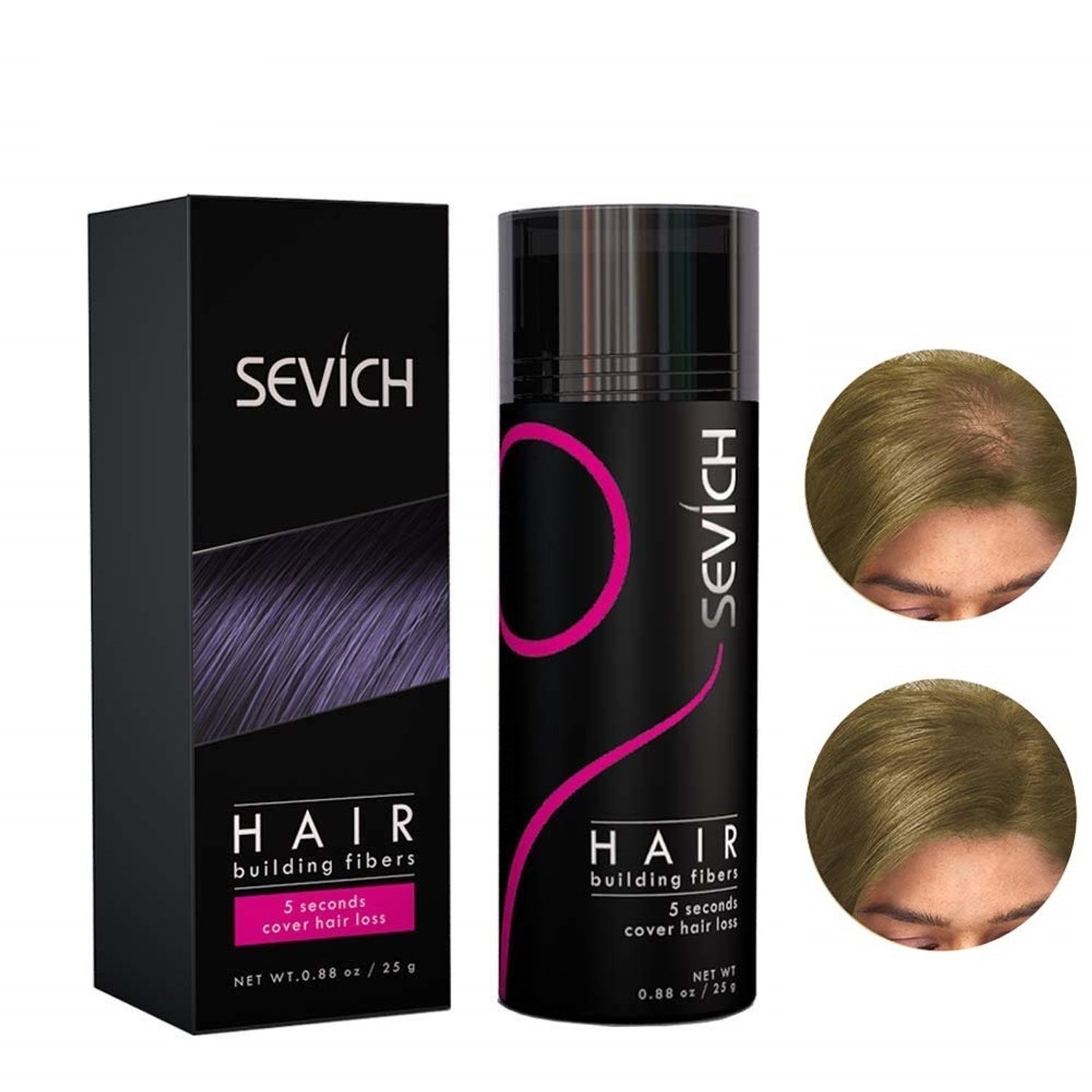 Fibre pentru păr rar Sevich, blond, 25 g fotografia produsului
