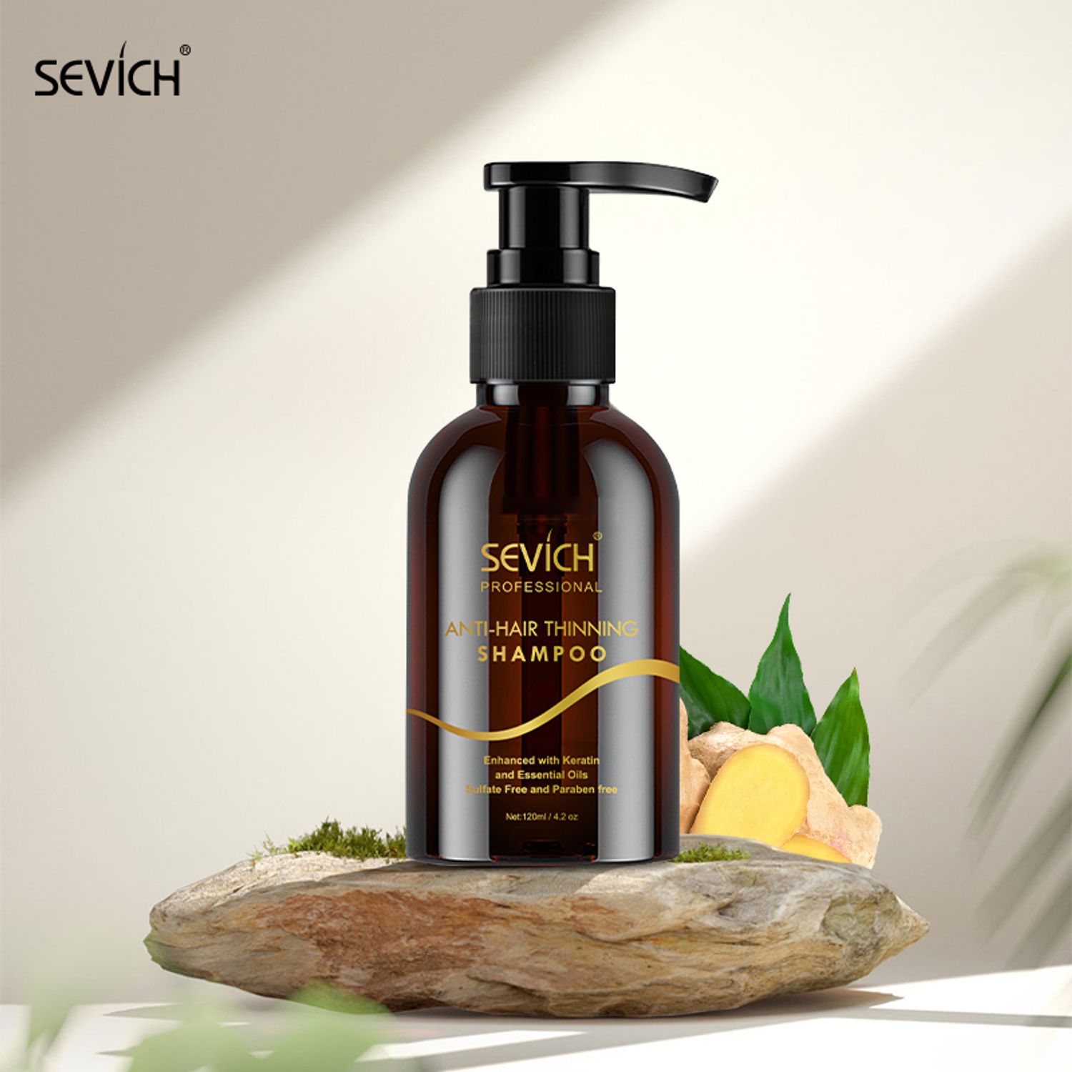 Sampon impotriva caderii parului, Sevich, 2023 Ed., 120ml fotografia produsului View 4 L