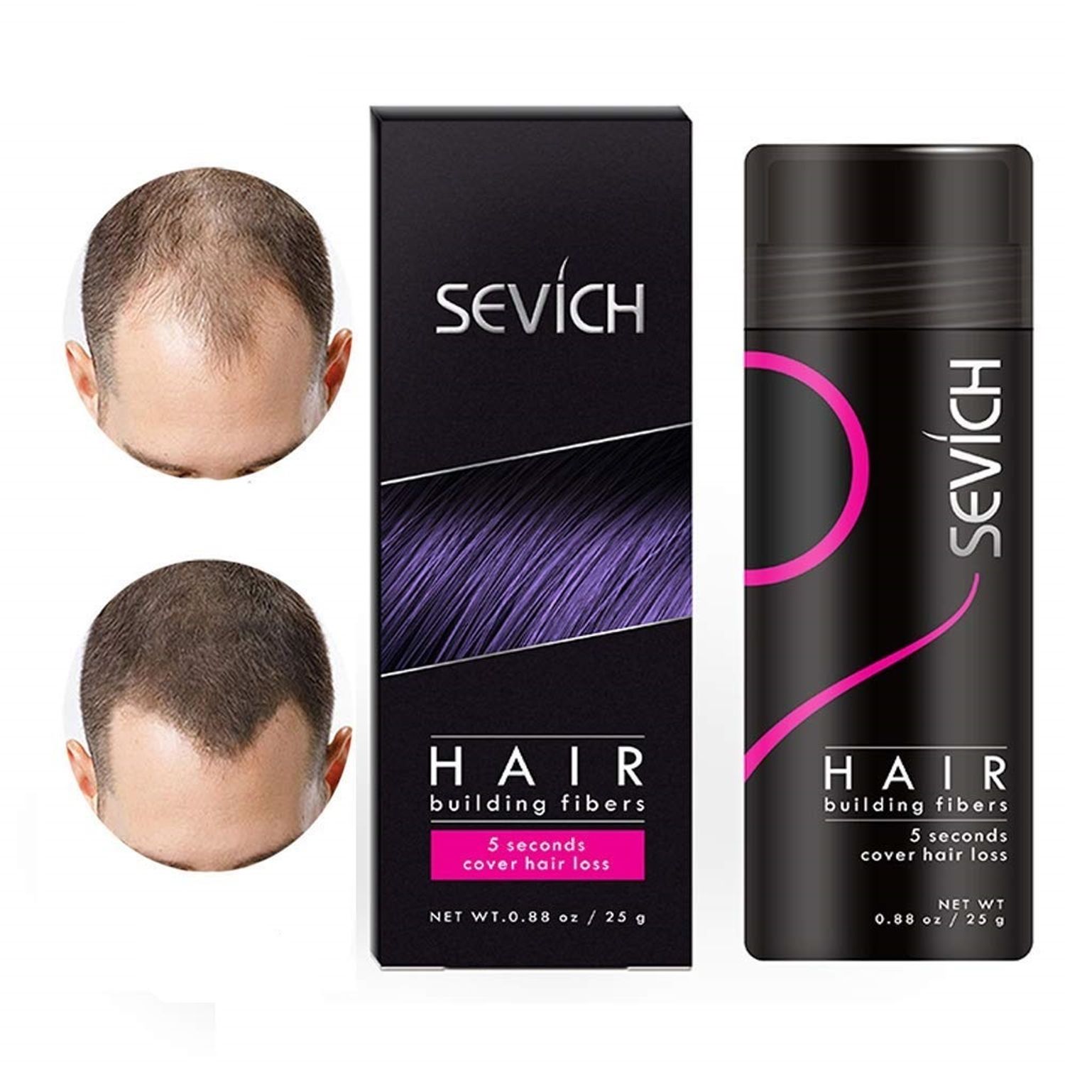 Fibre pentru păr rar Sevich, blond, 25 g fotografia produsului View 6 L