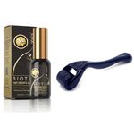 Pachet accelerare crestere barba si par, ulei Biotin, roller micro-needling, Natural 100%, Sevich fotografia produsului