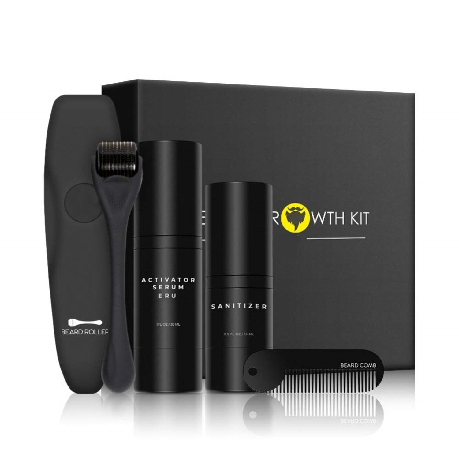 Kit complet, accelerare crestere barba, Luxfume by Sevich fotografia produsului