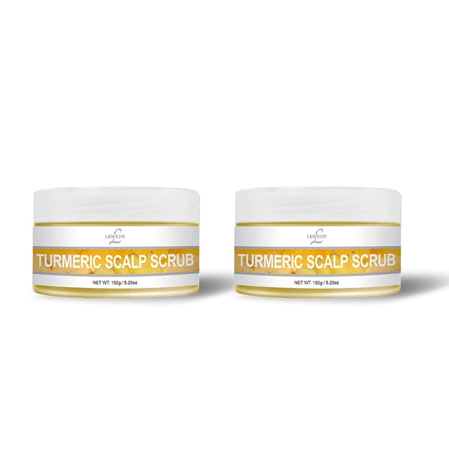 Scrub pentru scalp cu curcuma, Lewedo, 150g fotografia produsului View 3 L