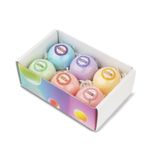 Pachet 6 bombe de baie efervescente cu uleiuri esentiale, Lewedo fotografia produsului View 4 S