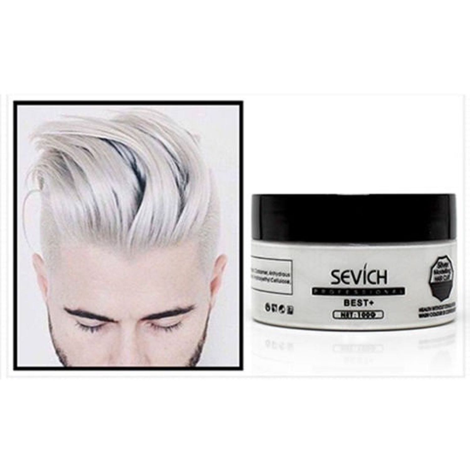 Ceară de păr colorantă, Professional, Sevich, white, 120g fotografia produsului View 3 L