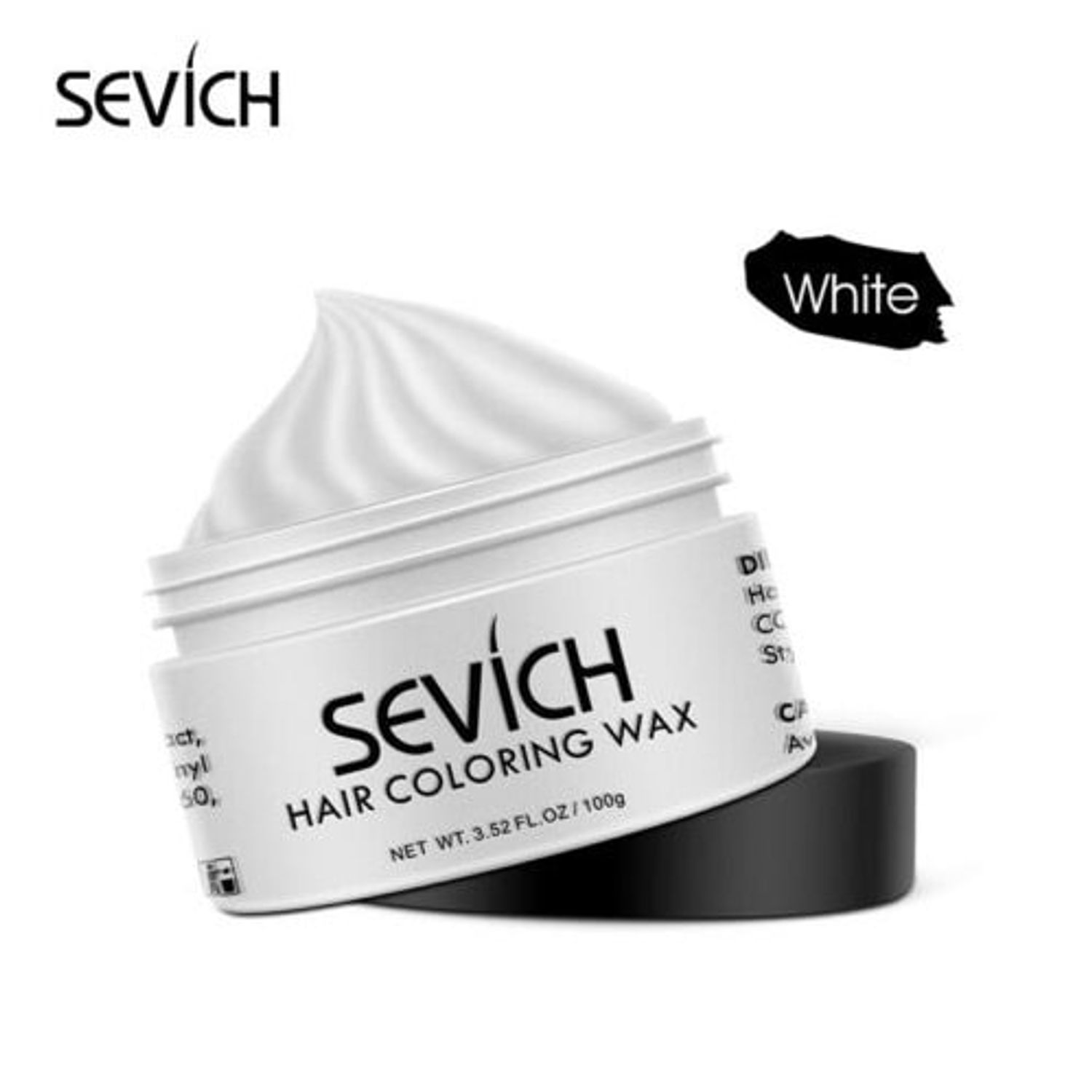 Ceară de păr colorantă, Professional, Sevich, white, 120g fotografia produsului View 4 L