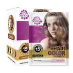 Sampon de vopsire a parului, chestnut, 15 min, fara amoniac, Sevich, 250ml fotografia produsului