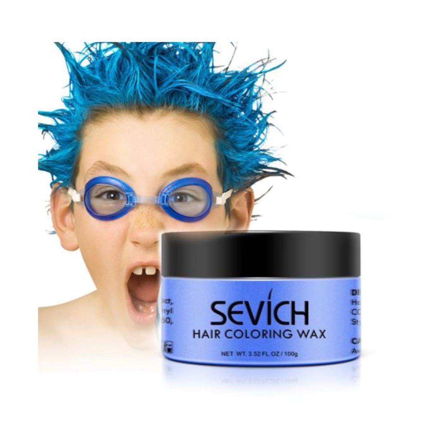 Ceara de par coloranta, Professional, Sevich, blue, 120g fotografia produsului View 3 L