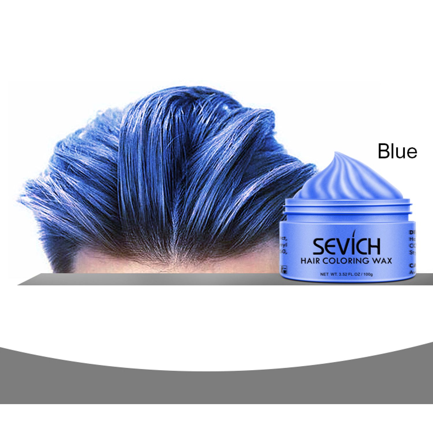 Ceara de par coloranta, Professional, Sevich, blue, 120g fotografia produsului View 2 L