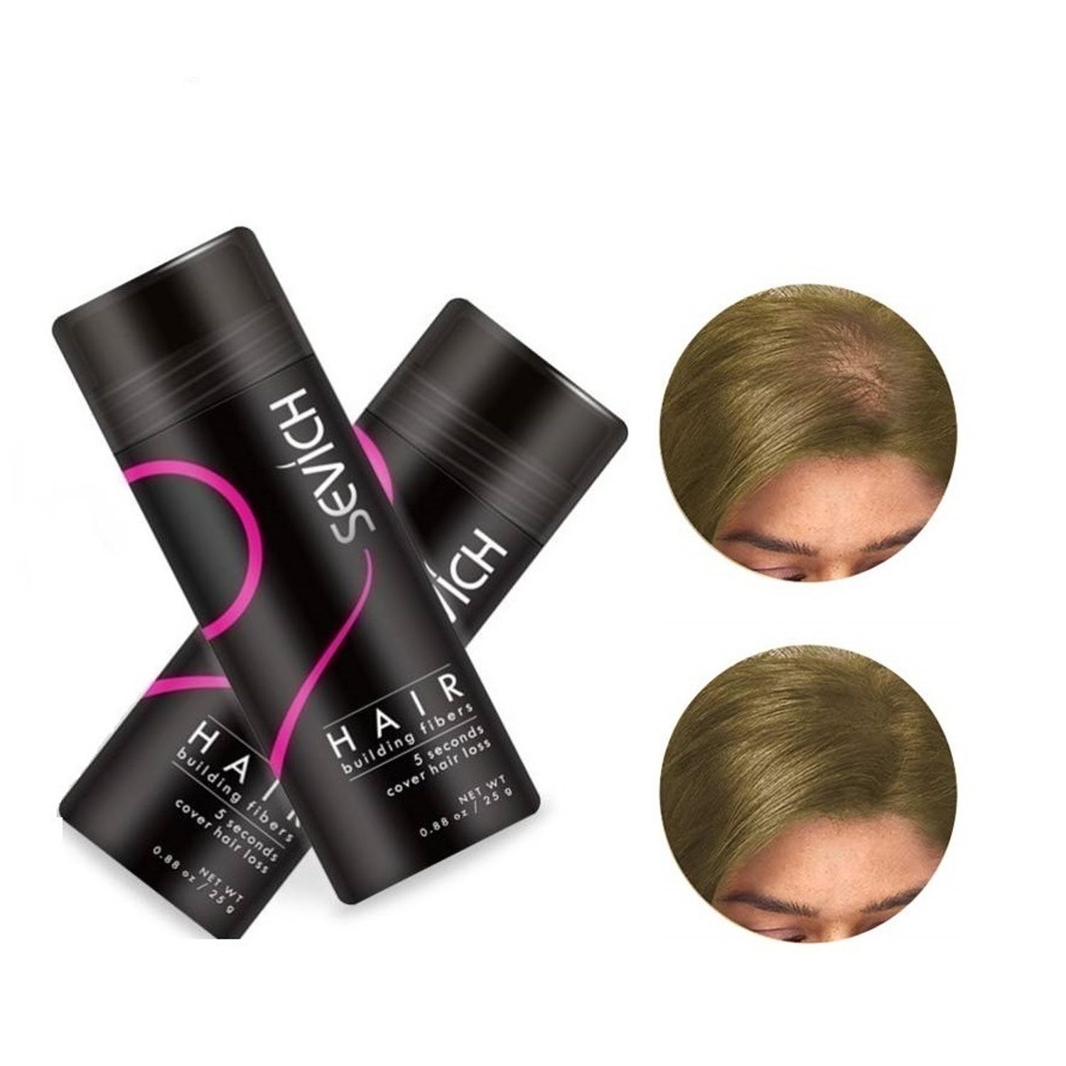 Pachet x 2 Fibre pentru par rar Sevich, blond, 25 g fotografia produsului