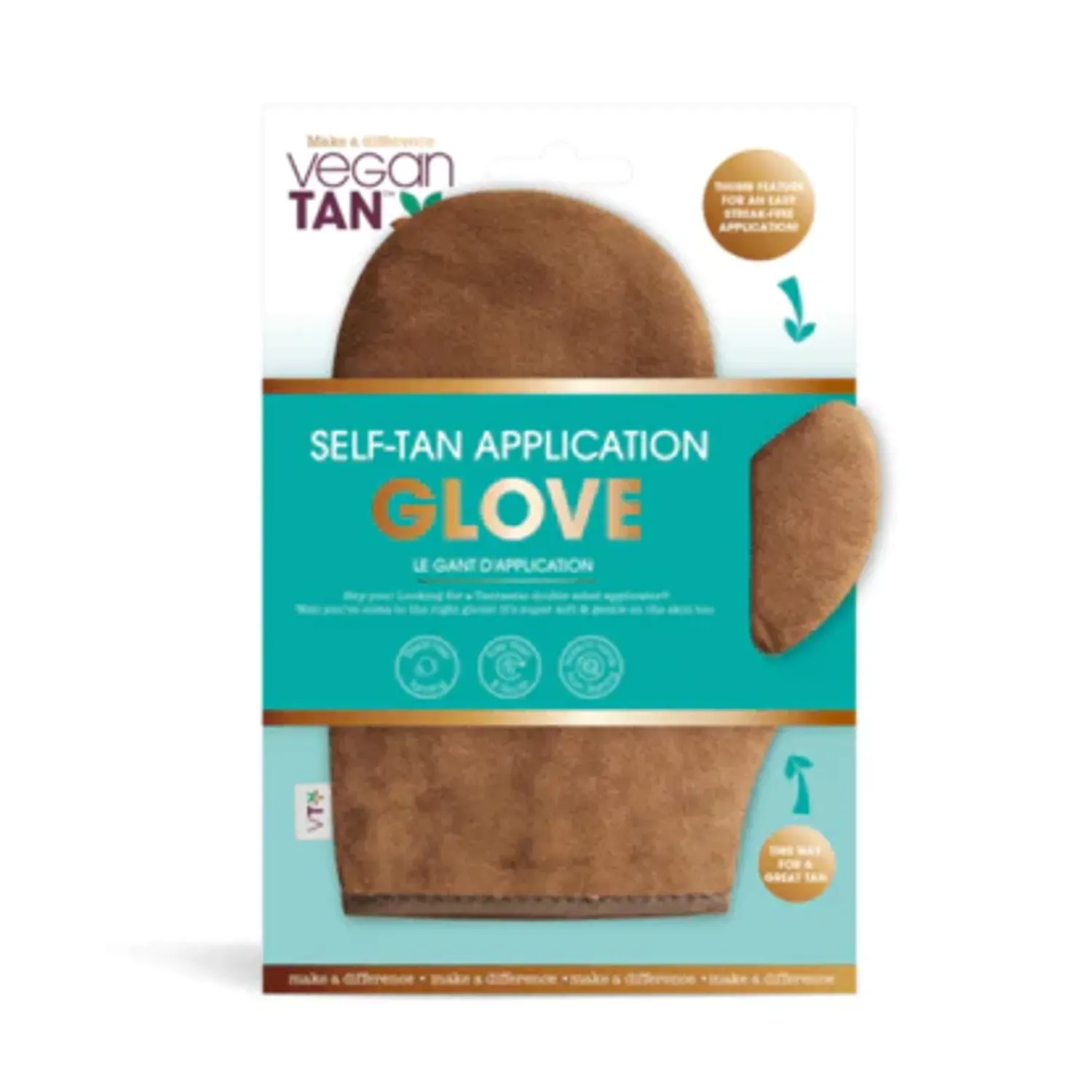 Manusa Vegan Tan, pentru aplicarea autobronzantului fotografia produsului