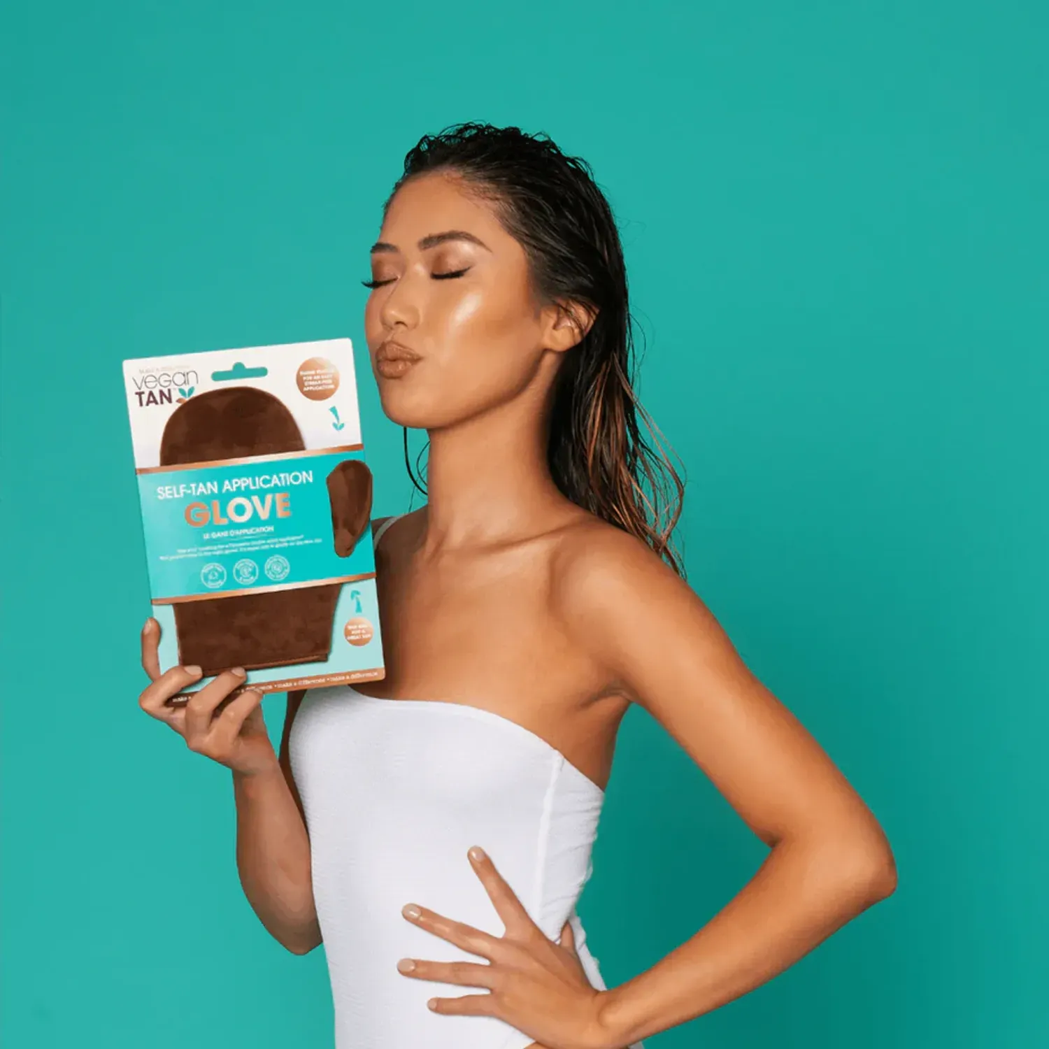 Manusa Vegan Tan, pentru aplicarea autobronzantului fotografia produsului View 2 L