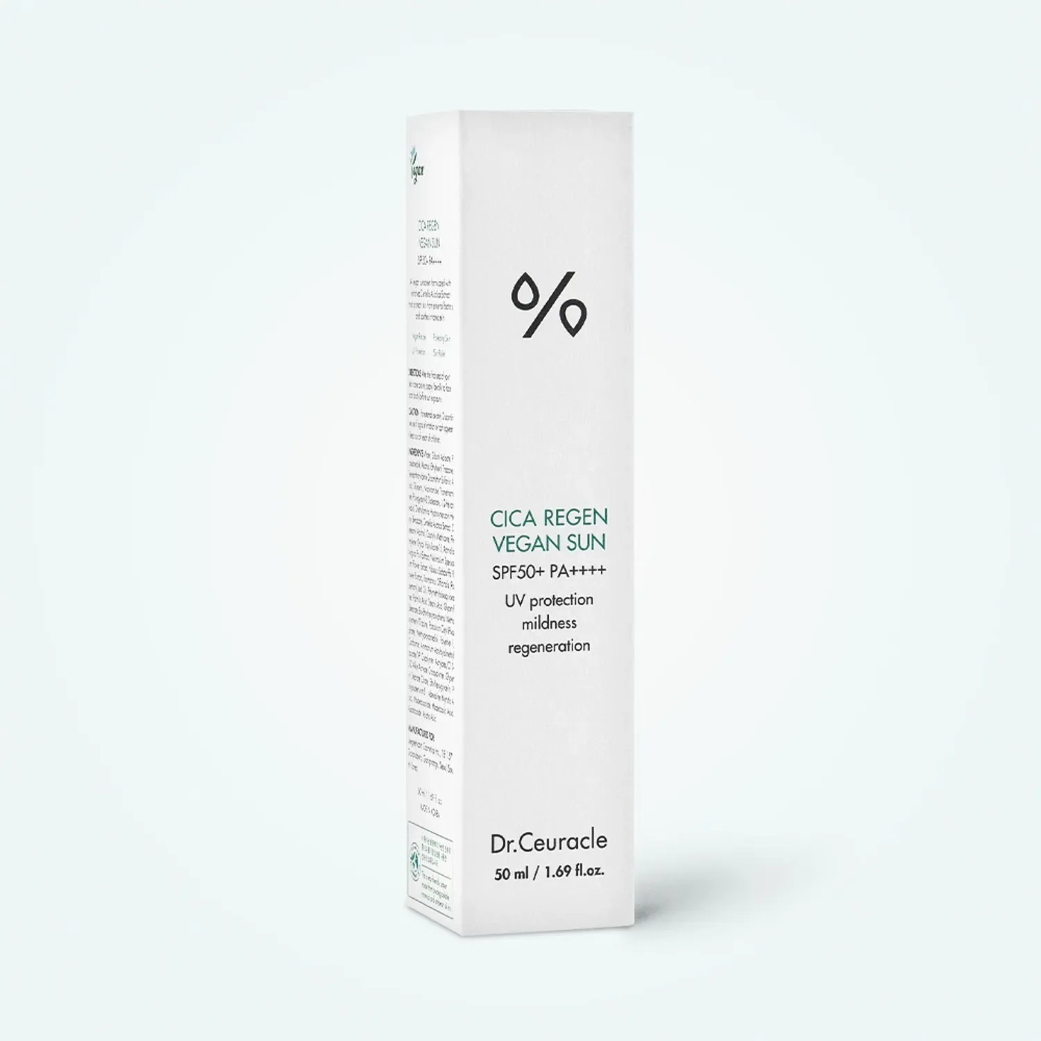 Crema pentru protectie solara Cica Regen, Dr. Ceuracle, 50 ml fotografia produsului View 6 L