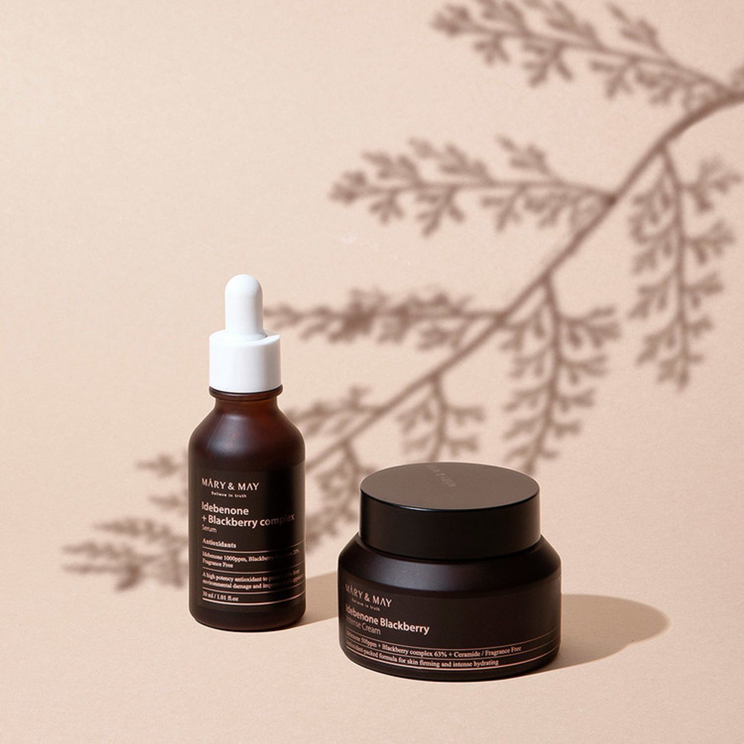 Crema intensiva cu complex de Idebenone + mure, Mary and May, 70ml fotografia produsului View 4 L