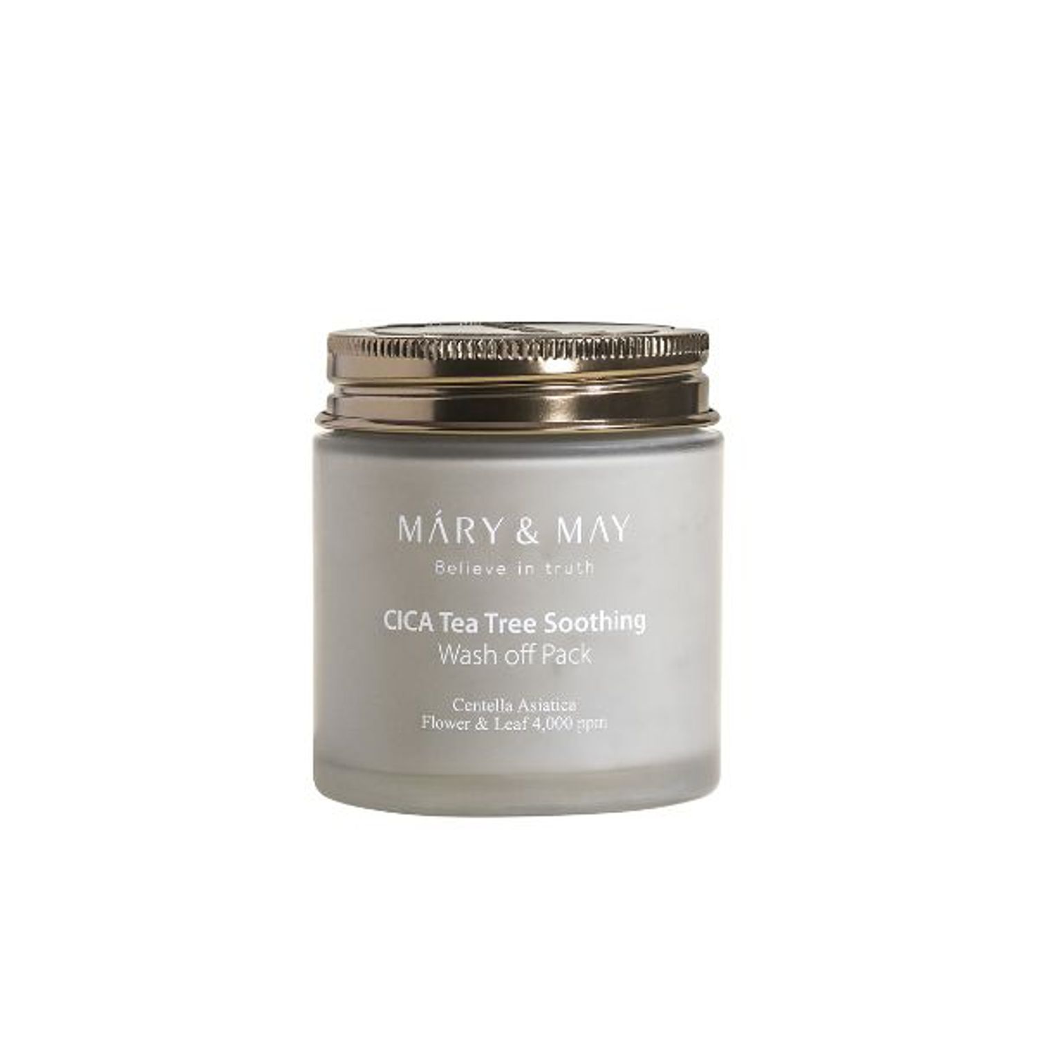 Masca tip wash-off cu extract de centella asiatica si arbore de ceai, Mary and May, 125ml fotografia produsului