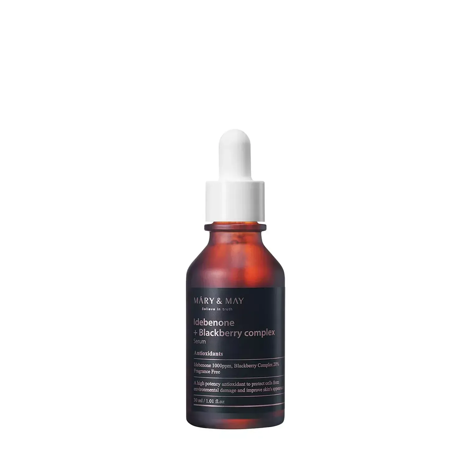 Serum cu complex Idebenone + mure, Mary and May, 30ml fotografia produsului