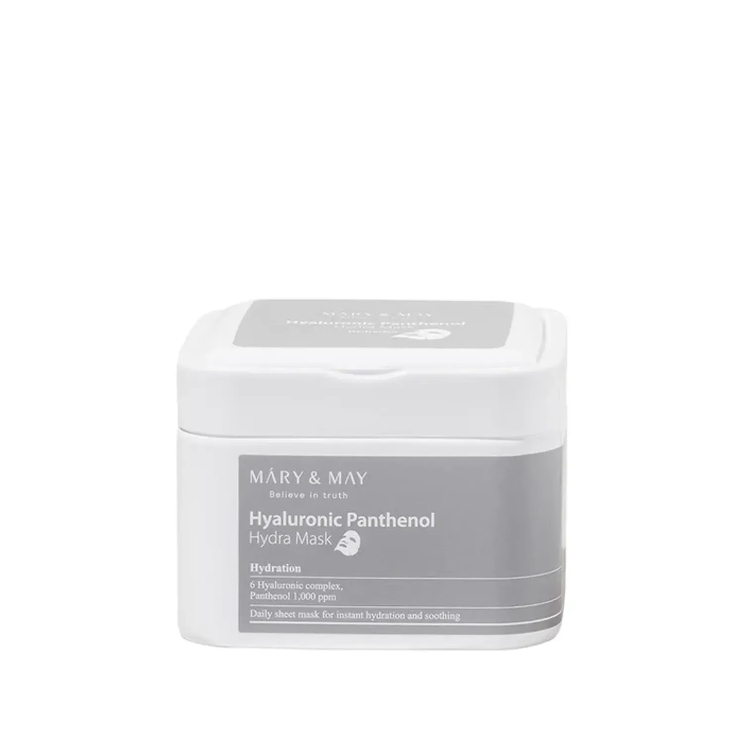 Masca tip servetel Hyaluronic Panthenol Hydra, Mary and May, [30 buc], 400ml fotografia produsului