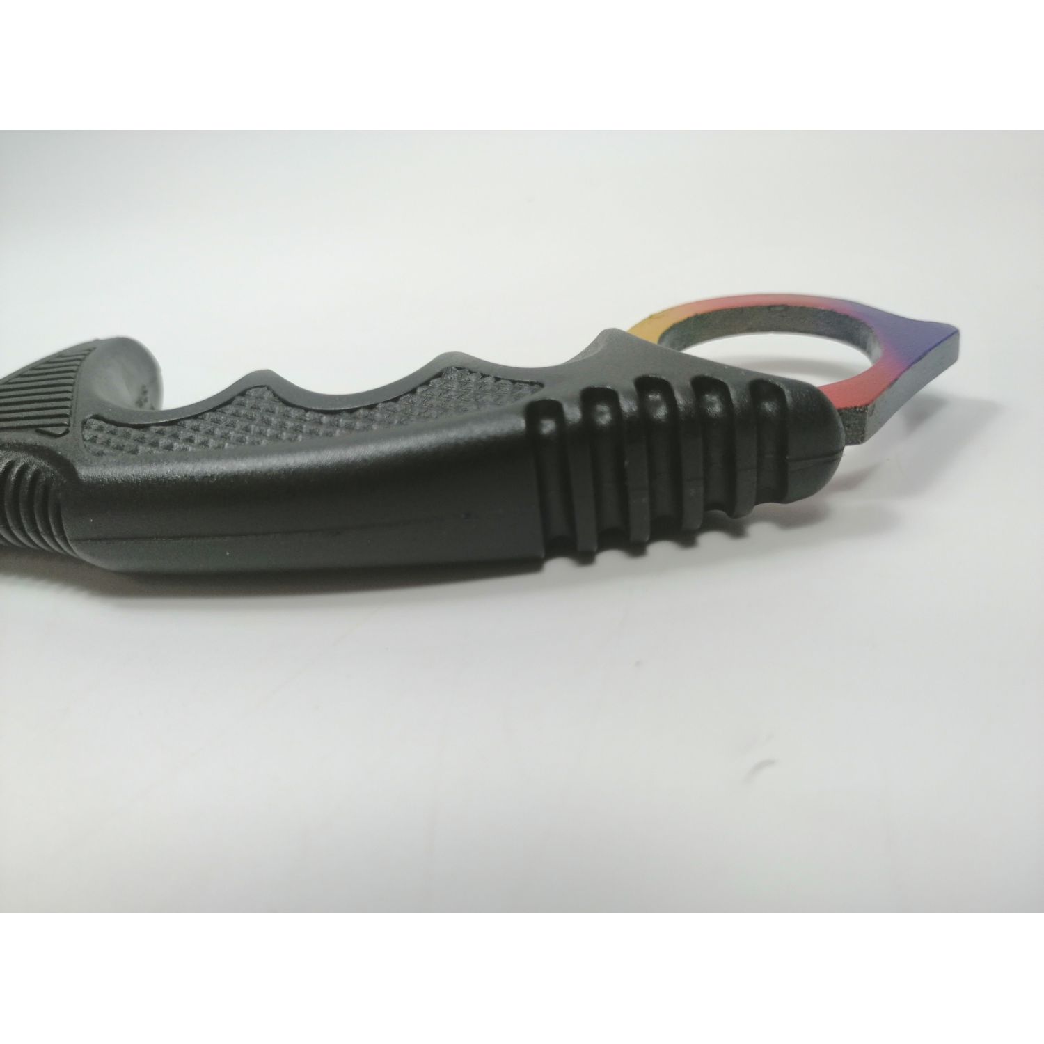 Cutit Karambit, tricolor 18.5 cm fotografia produsului View 3 L
