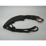 Cutit Karambit, tricolor 18.5 cm fotografia produsului View 5 S