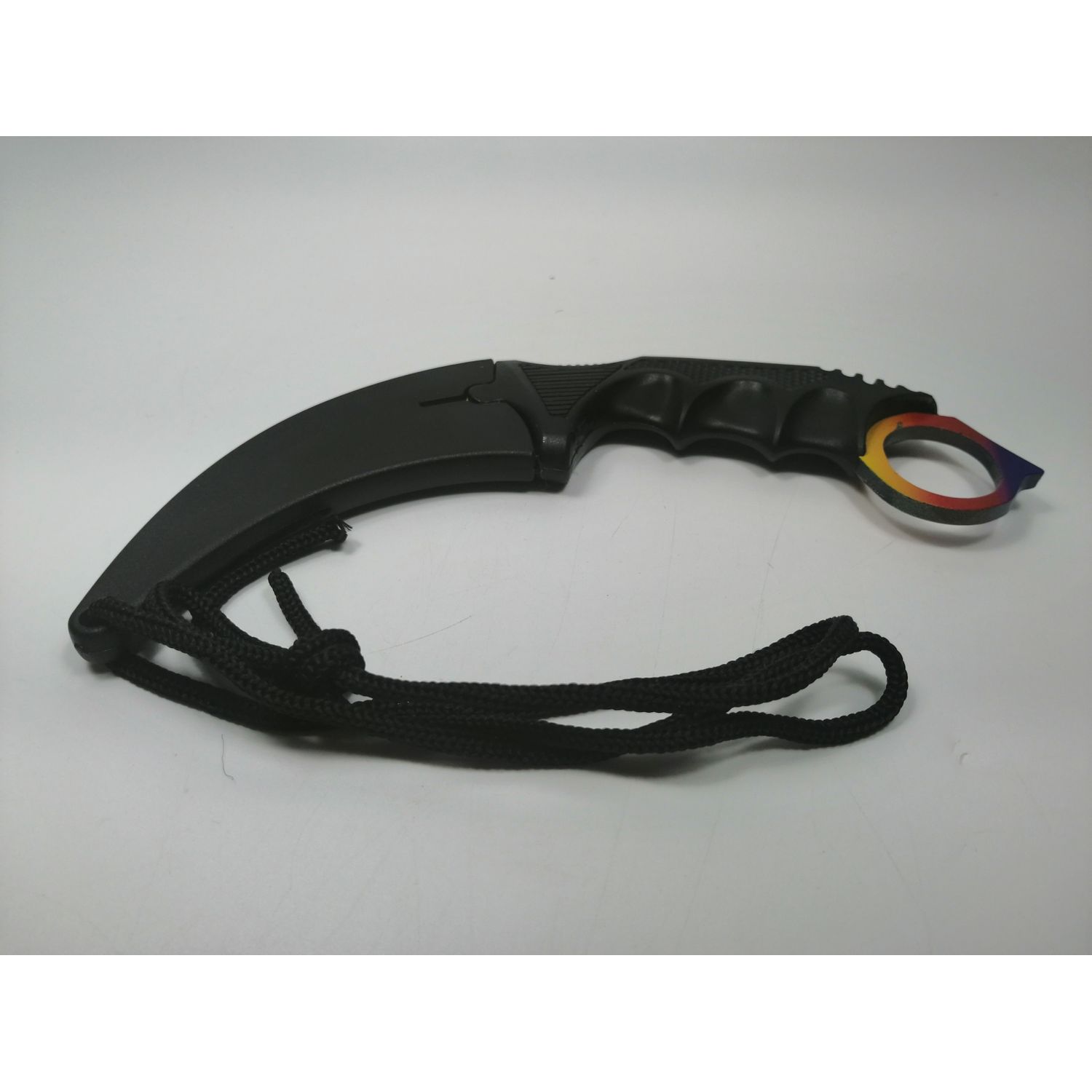 Cutit Karambit, tricolor 18.5 cm fotografia produsului View 5 L