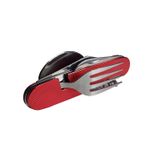 Briceag otel inoxidabil multifunctional, camping, 7 functii fotografia produsului
