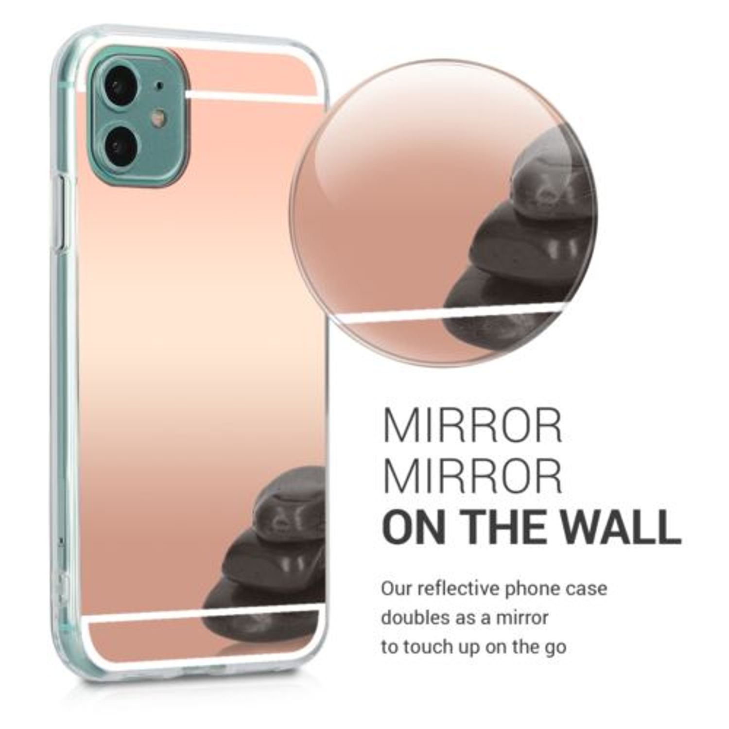 Husa pentru Apple iPhone 11, Silicon, Rose Gold, 50531.41 fotografia produsului View 5 L