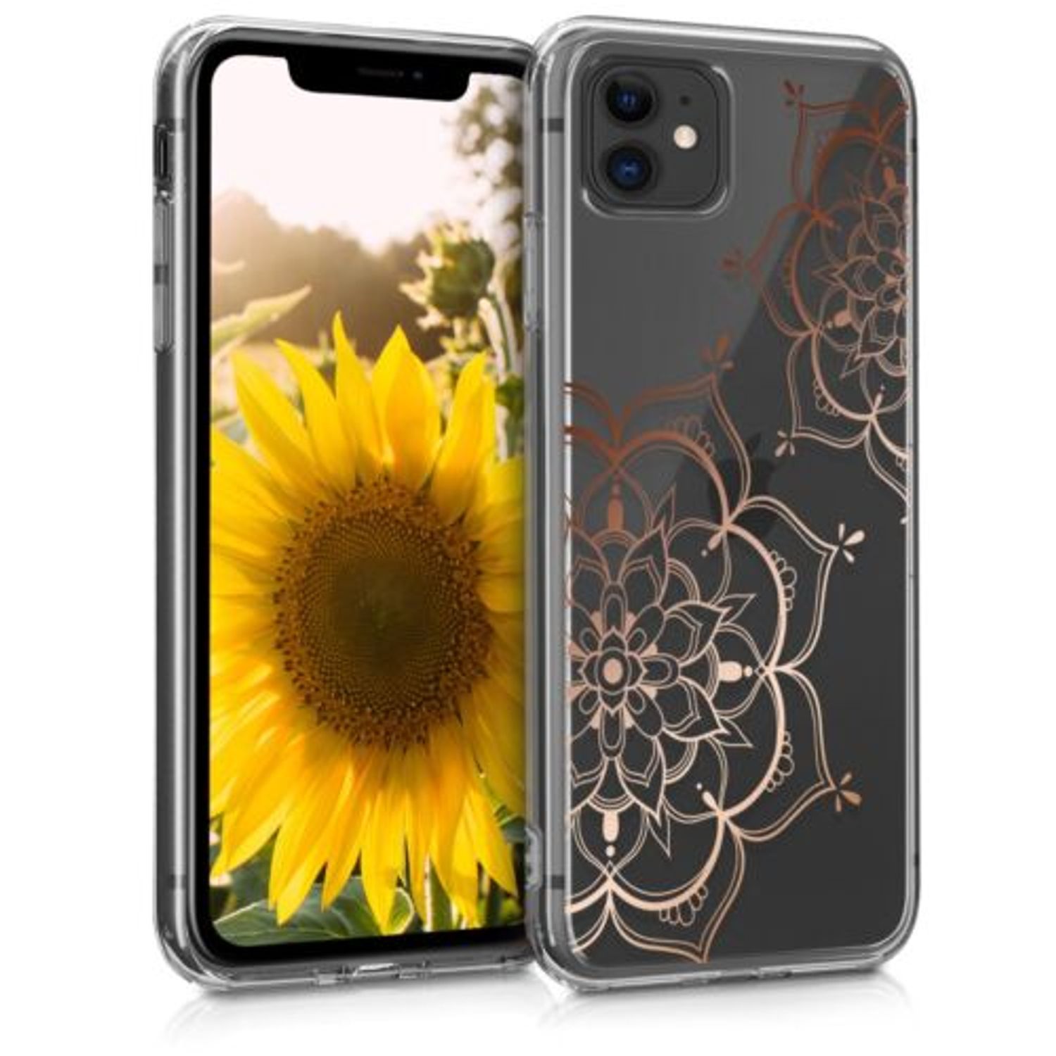 Husa pentru Apple iPhone 11, Silicon, Rose Gold, 49785.19 fotografia produsului