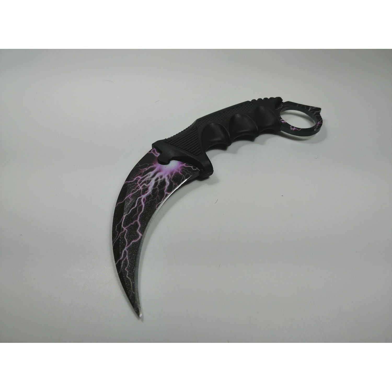 Lanterna cu electrosoc cu acumulator, LED, cutit karambit antrenament inclus fotografia produsului View 8 L