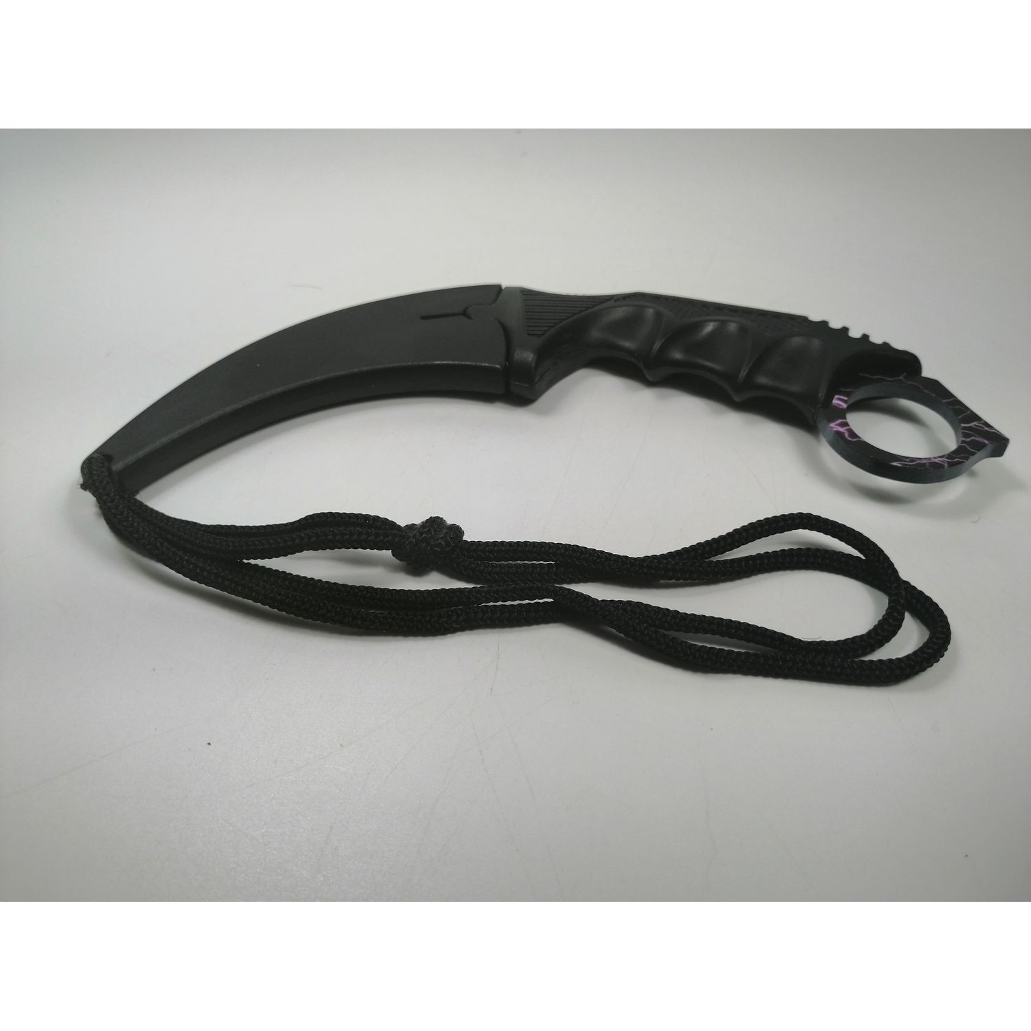 Lanterna cu electrosoc cu acumulator, LED, cutit karambit antrenament inclus fotografia produsului View 7 L