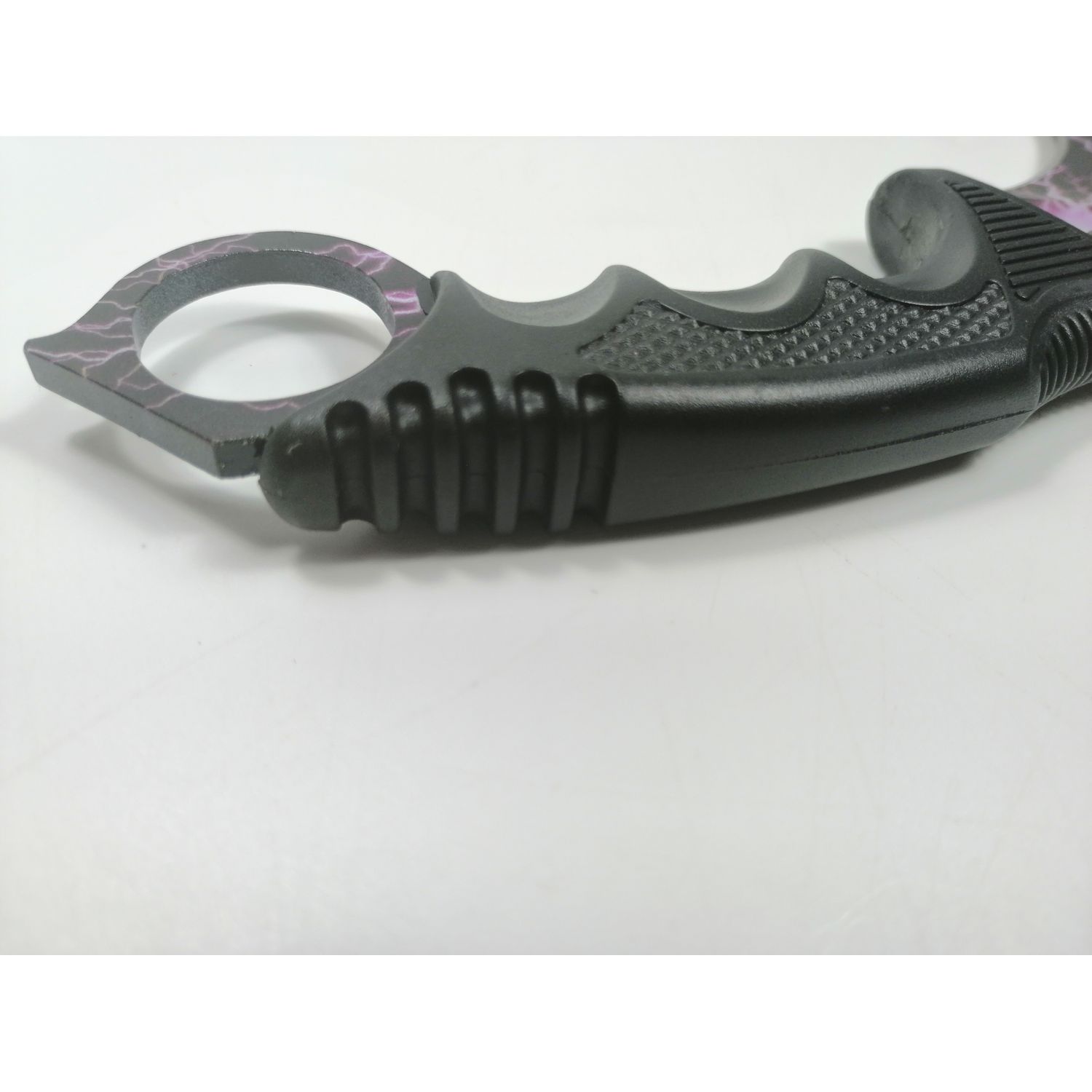 Lanterna cu electrosoc cu acumulator, LED, cutit karambit antrenament inclus fotografia produsului View 9 L