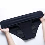 Chiloți Menstruali cu Cusături Lipite - Negru - M, Negru fotografia produsului View 5 S