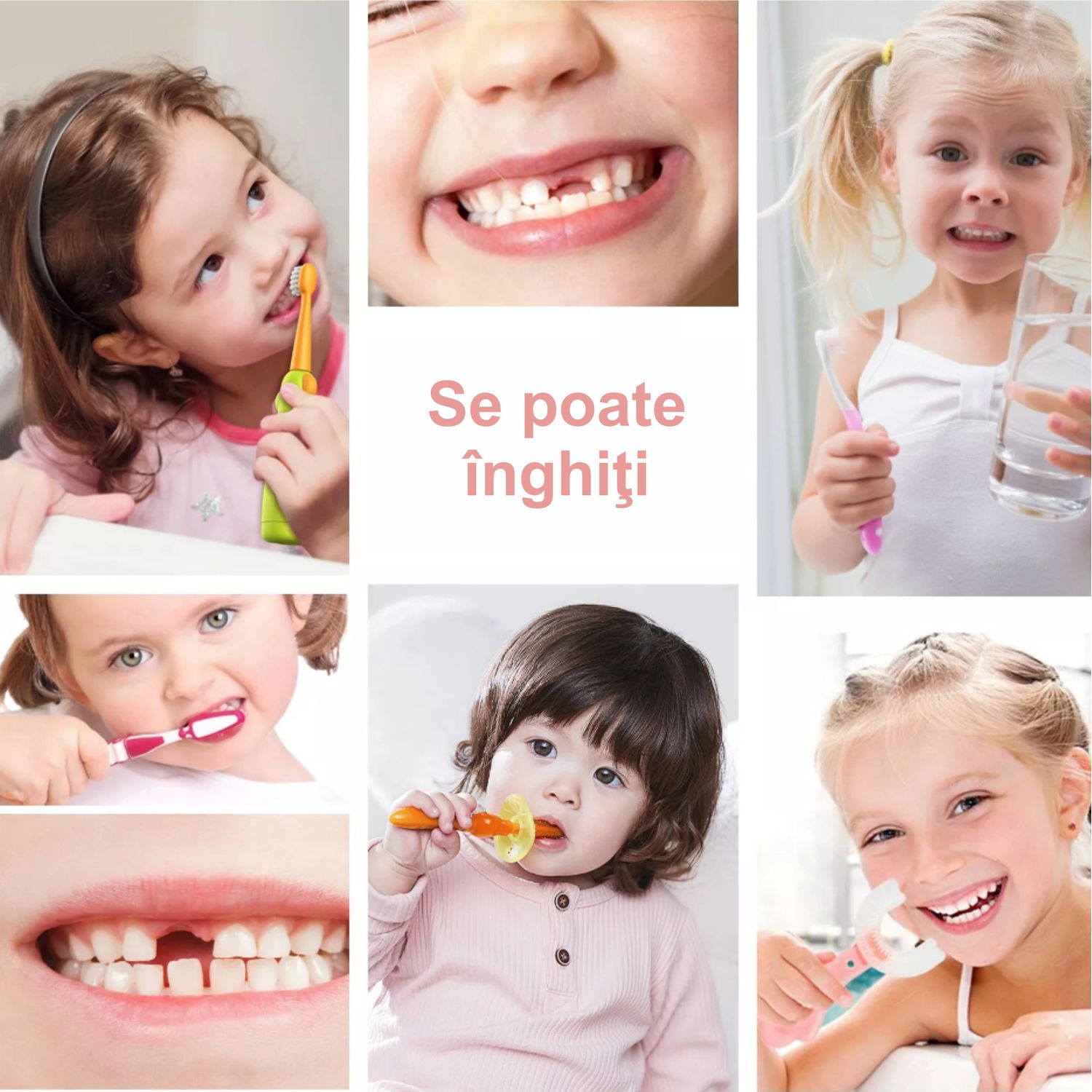Spumă de curățare dentară pentru copii cu diferite arome - Capșuni fotografia produsului View 4 L