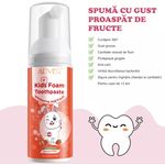 Spumă de curățare dentară pentru copii cu diferite arome - Capșuni fotografia produsului View 5 S