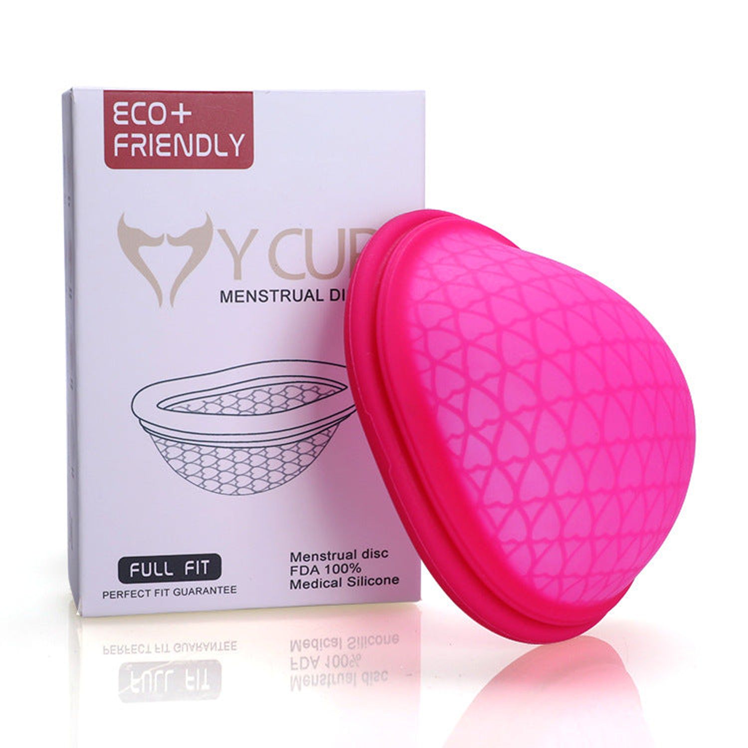 Cupă Menstruală Pliabilă, Roz, mărimi S, L fotografia produsului View 4 L