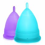 Cupă Menstruală Classic, Bleu, mărimea XS fotografia produsului View 2 S