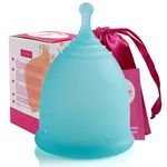 Cupă Menstruală Ball, Albastru deschis, mărimea L fotografia produsului