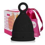 Cupă Menstruală Ring, Negru, mărimea L fotografia produsului View 2 S