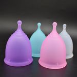Cupă Menstruală Ball, Albastru deschis, mărimea L fotografia produsului View 4 S