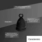Cupă Menstruală Ring, Negru, mărimea L fotografia produsului View 5 S