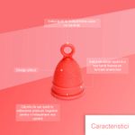 Cupă Menstruală Ring, Portocaliu, mărimea S fotografia produsului View 5 S