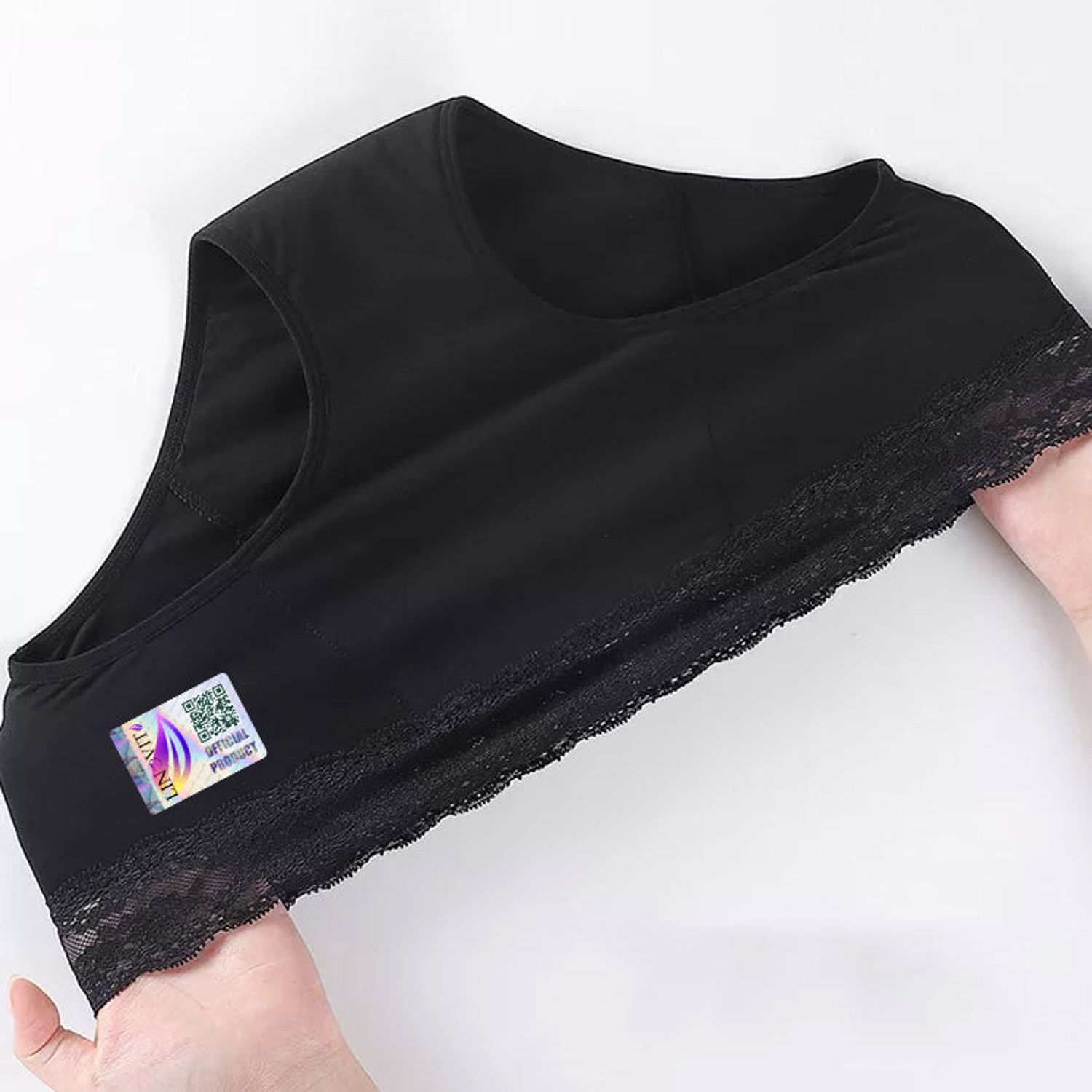 Chiloți Menstruali 100% Bumbac Eva - S, Negru fotografia produsului View 4 L