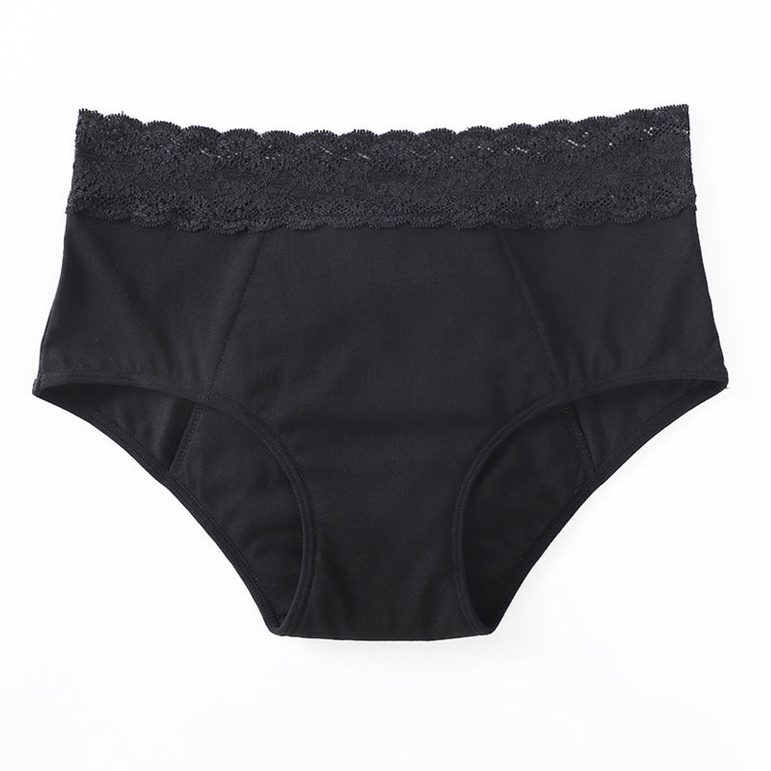 Chiloți Menstruali 100% Bumbac Eva - S, Negru fotografia produsului View 3 L