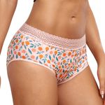 Chiloți Menstruali Multicolori - Model Citrus - L, Roz - Model Citrus fotografia produsului