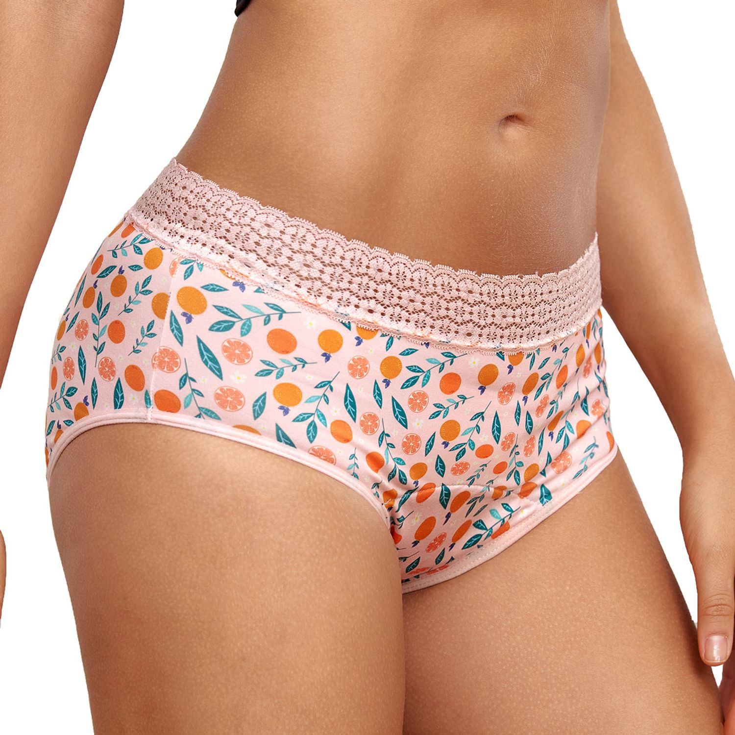 Chiloți Menstruali Multicolori - Model Citrus - M, Roz - Model Citrus fotografia produsului