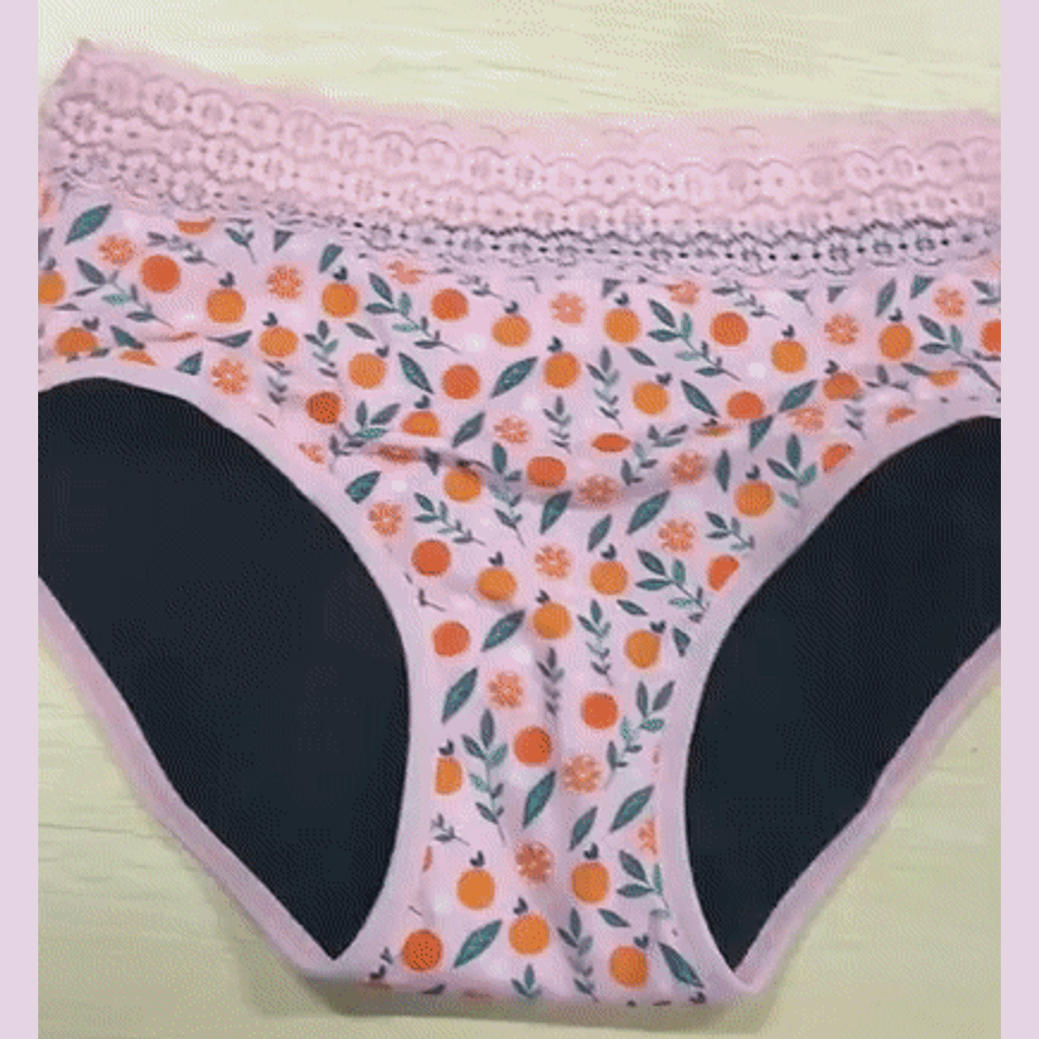 Chiloți Menstruali Multicolori - Model Citrus - S, Roz - Model Citrus fotografia produsului View 2 L