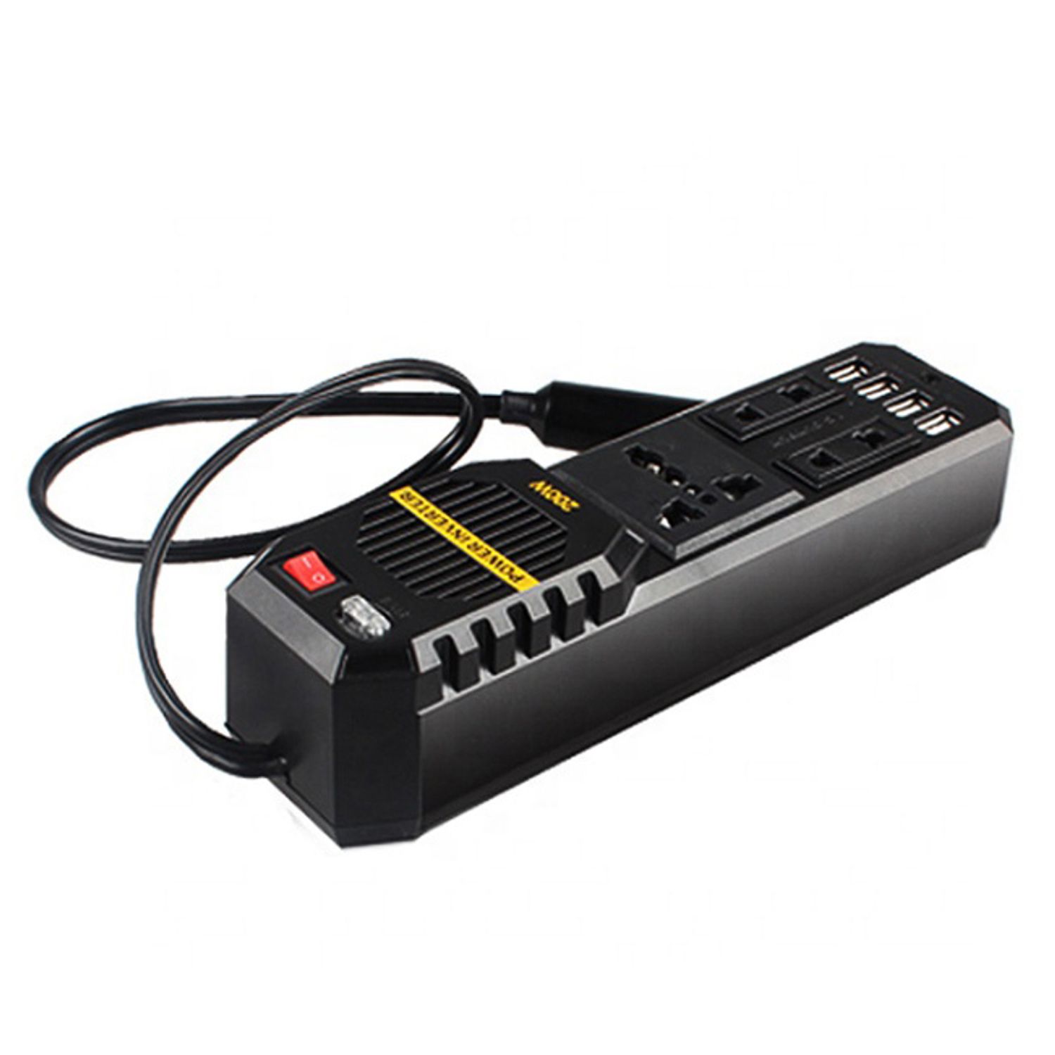 Invertor de Tensiune Auto, Dc/Ac 12v/220v, Negru fotografia produsului View 3 L