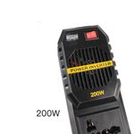 Invertor de Tensiune Auto, Dc/Ac 12v/220v, Negru fotografia produsului View 2 S