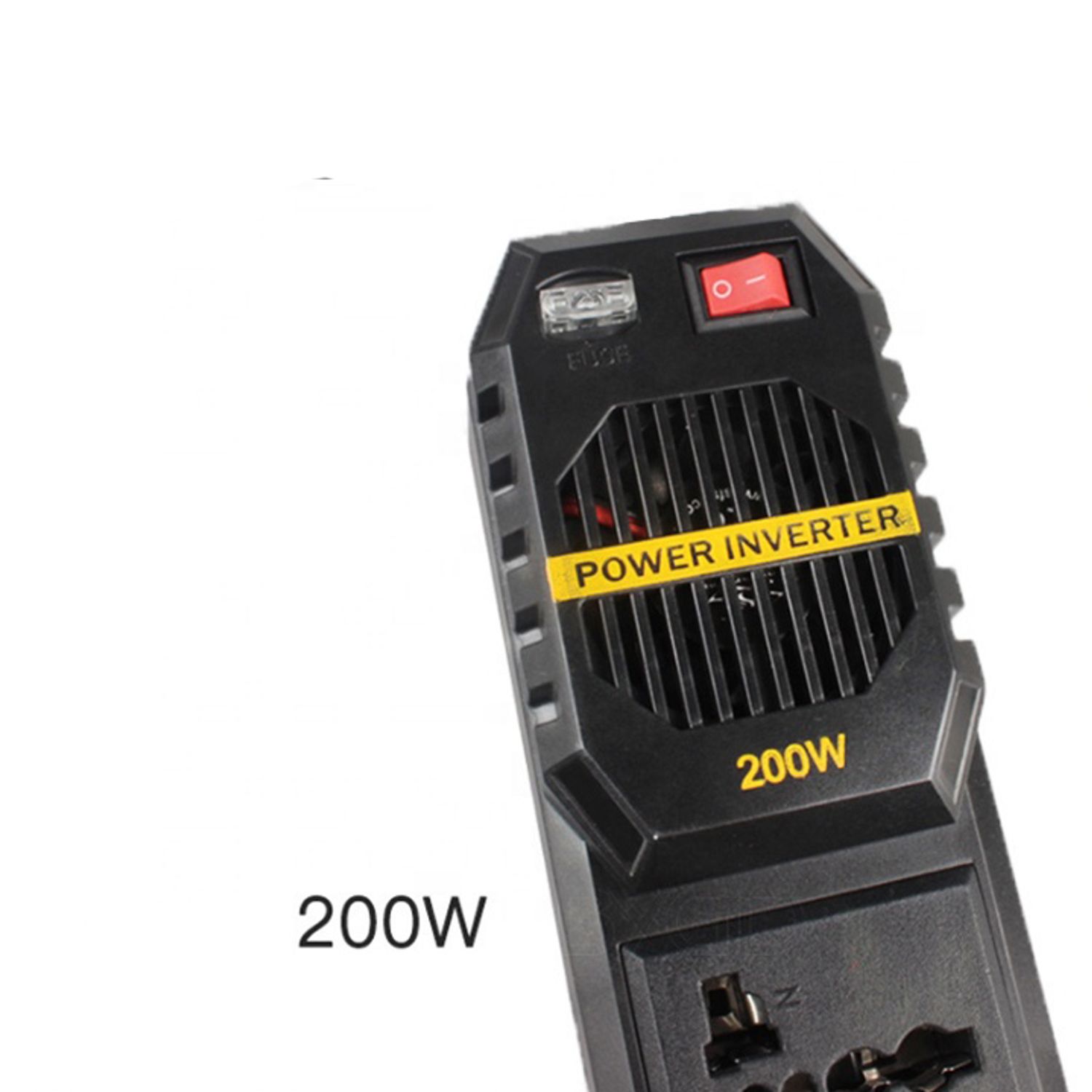 Invertor de Tensiune Auto, Dc/Ac 12v/220v, Negru fotografia produsului View 2 L