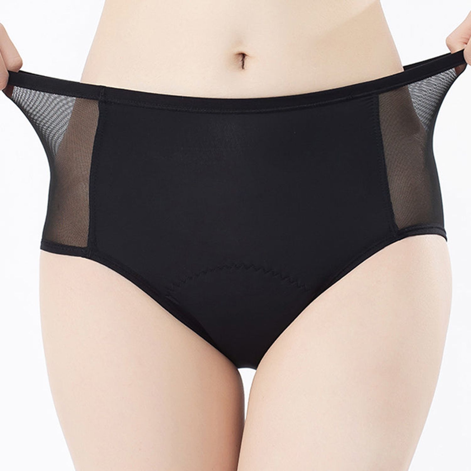Chiloți Menstruali Daria - L, Negru fotografia produsului