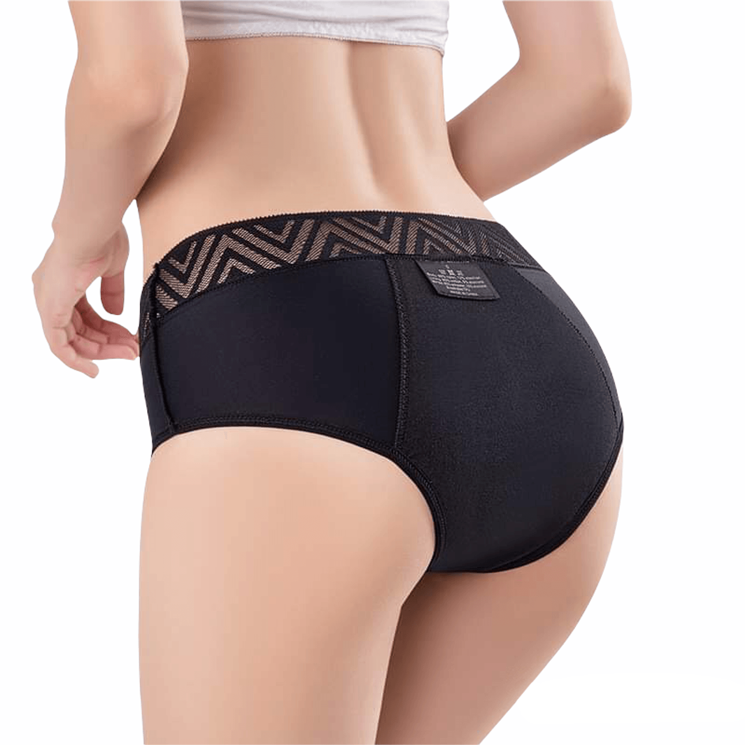 Chiloți Menstruali Julia - M, Negru fotografia produsului View 4 L